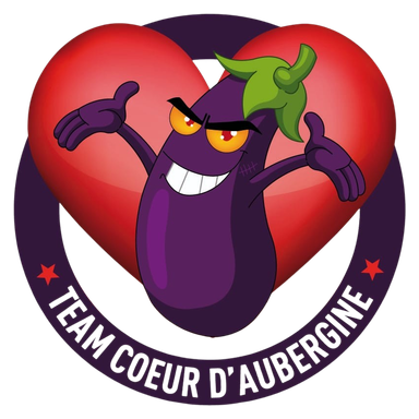 Logo de la Team Cœur d'Aubergines